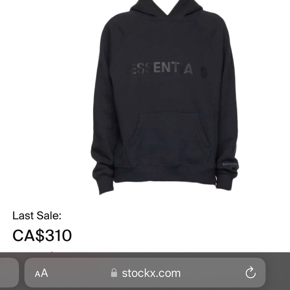 Fear of God Essentials x SSENSE Hoodie 'Dark Navy'✨ - Picture 4 of 4